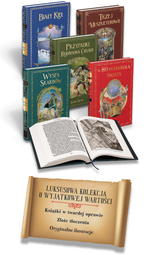 Biblioteka przygody - Hachette kolekcja